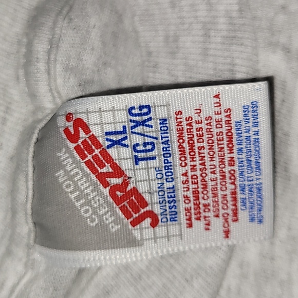 Made in USA. 1997. Jerzees. Bucks Happy Campground. Veneta, Or. Men's size XL - Picture 2 of 15